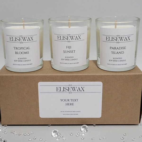 Candle Gift Set Etsy UK