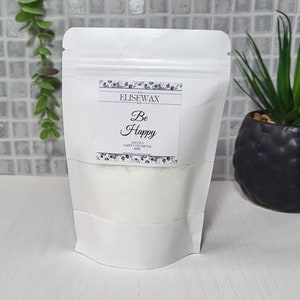 Be Happy scented carpet freshener Luxury floor deodorizer 100g pouch Spring cleaning carpet powder Housewarming hamper ideas Rug freshener