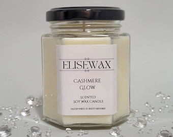 Luxury Scented Soy Wax Candle: Hand Poured Home Fragrance