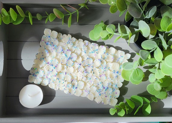 Hydrangea wax melt bar Strong scented home fragrance gift Letterbox gift