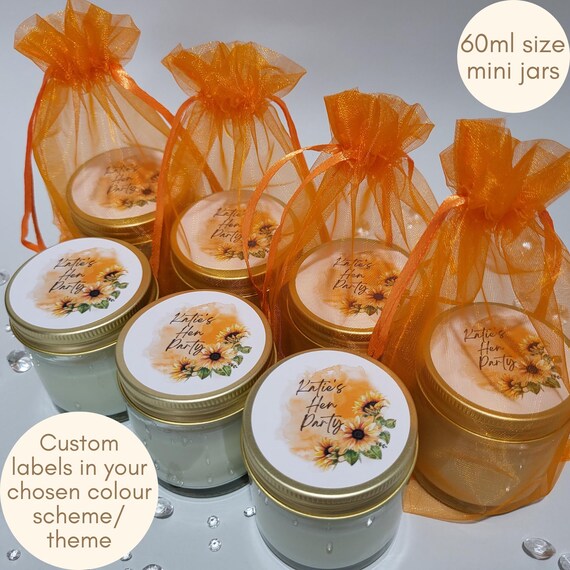 Personalised Hen Party favours Bespoke My Hen thank you presents Engagement guest gifts