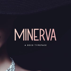 Minerva - An Elegant Art Deco Font
