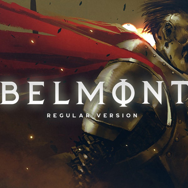 Belmont - A Dark Fantasy Medieval Font