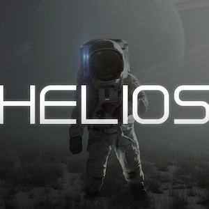 Helios - Eine futuristische Sci-Fi Schrift