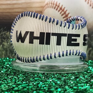 Chicago White Sox Baseball Cuff Bracelet