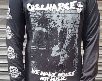 Discharge Noise not Music Long Sleeve *LIMITED*