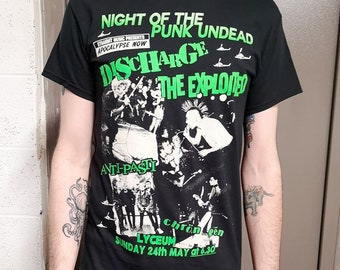 English Dogs Shirt, Vintage Rare T-shirt White Punk Germs