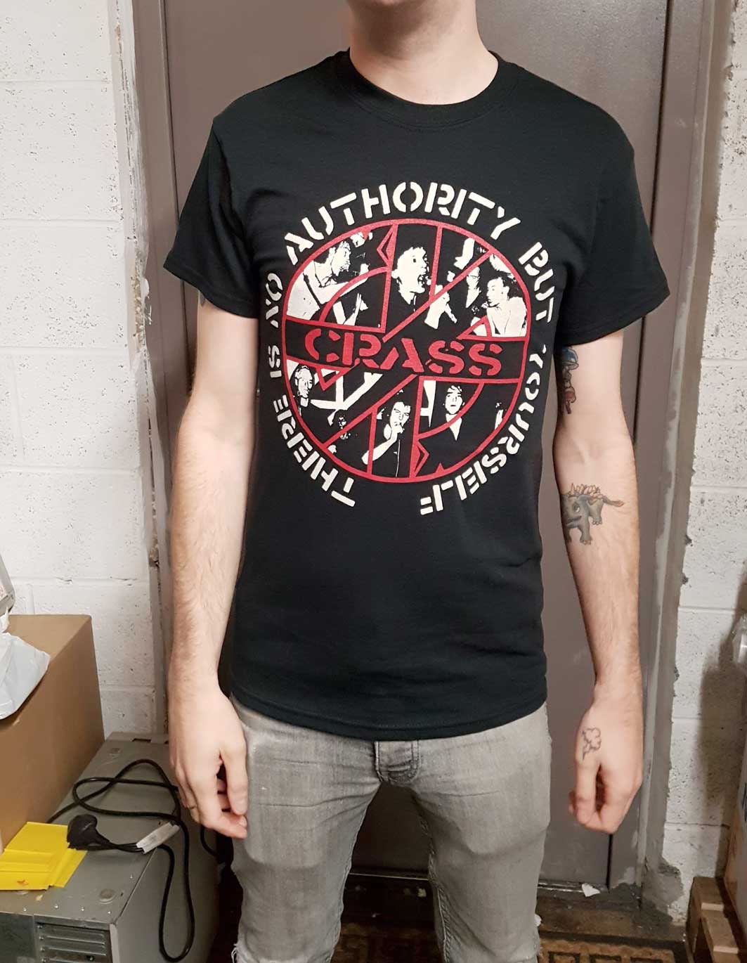 Image of Crass - There Is No Authority Uk Shipping Included