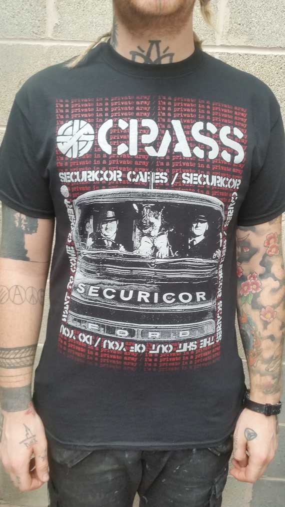 crass t shirt