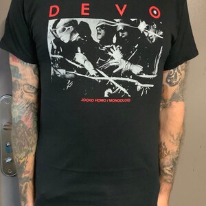 Devo Mongoloid / jocko homo advert shirt image 2