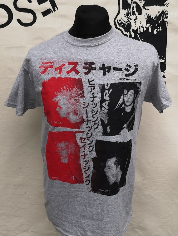 Discharge band t shirt Clearance
