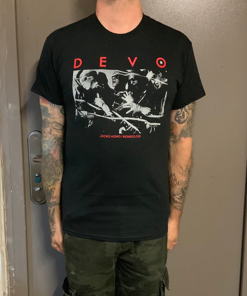 Devo Mongoloid / jocko homo advert shirt image 1