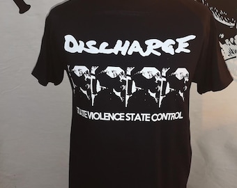 Discharge State Violence T-shirt UK SHIPPING INCLUDED