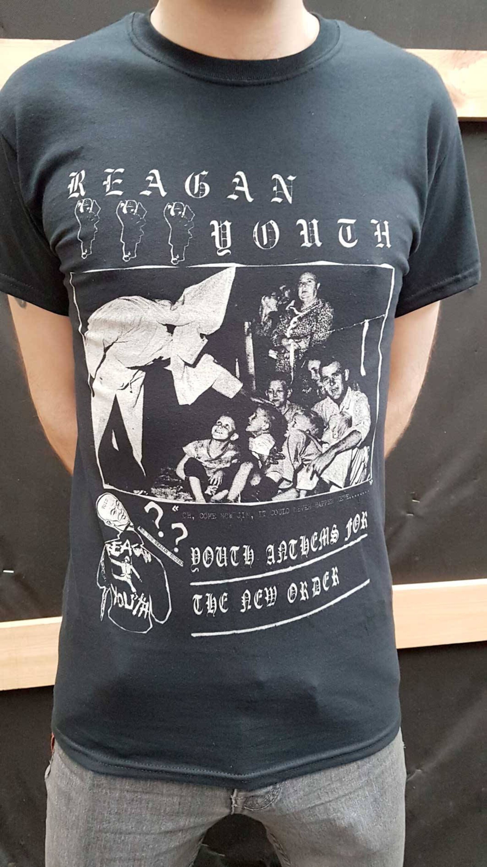 Reagan Youth Youth Anthems Tshirt Etsy