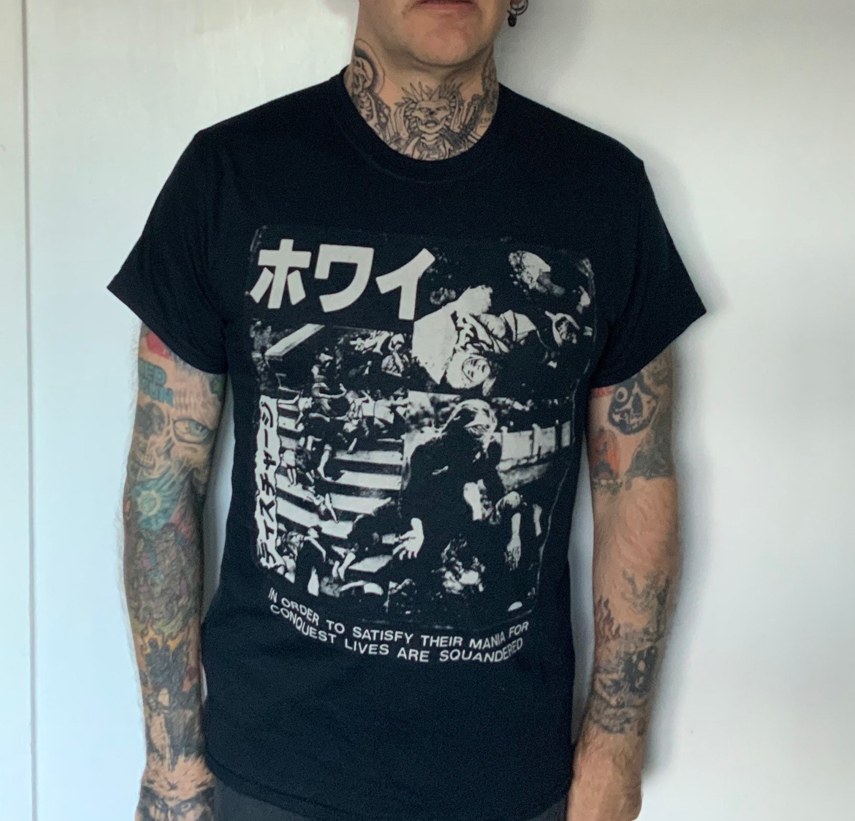 Discharge Why Japanese Official Shirt image