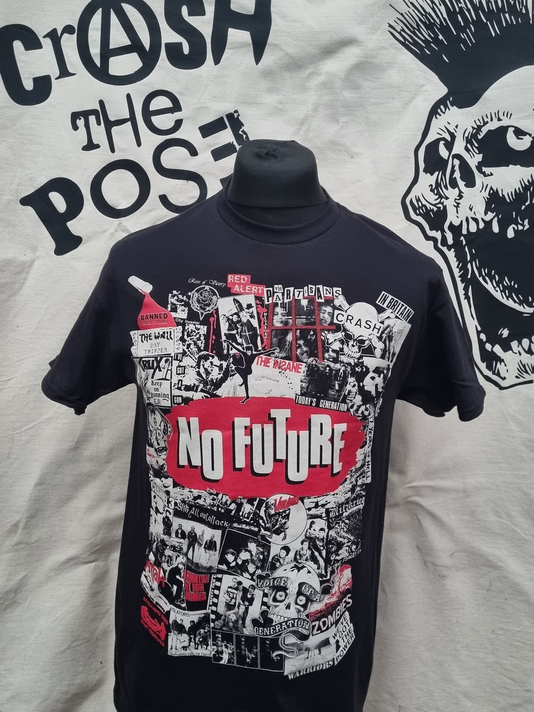 No Future Records Punk Oi! Collage UK SHIPPING INCLUDED - Etsy