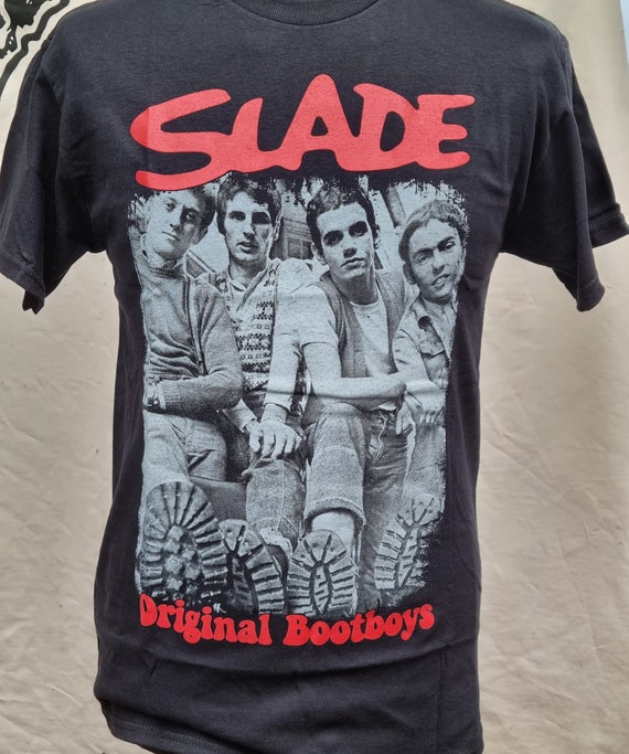 Slade - Original Bootboys - Hand Colourised T-shirt - Etsy