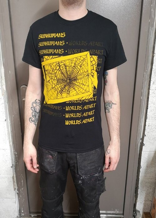 Image of Subhumans Worlds Apart + Backprint