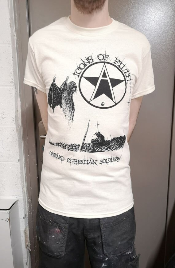 Image of Icons Of Filth - Onward Christian Soldiers T Shirt