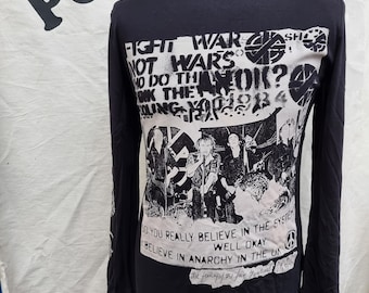 Crass - Do you really believe in the System? LONGSLEEVE