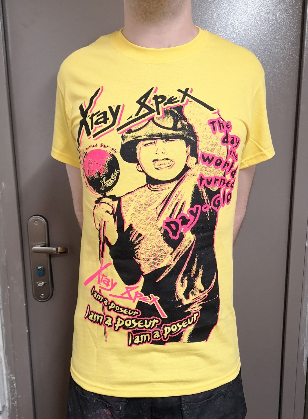Image of x-Ray Spex - Polystyrene I'm A Poseur Tee Uk Shipping Inc
