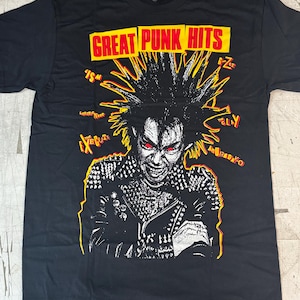 Great Punk Hits T-shirt Gism Laughin' Nose Jap Punk UK82