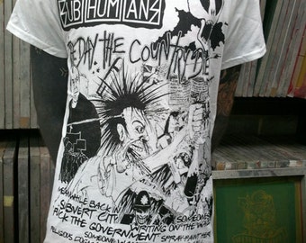 Subhumans Day the Country T-shirt