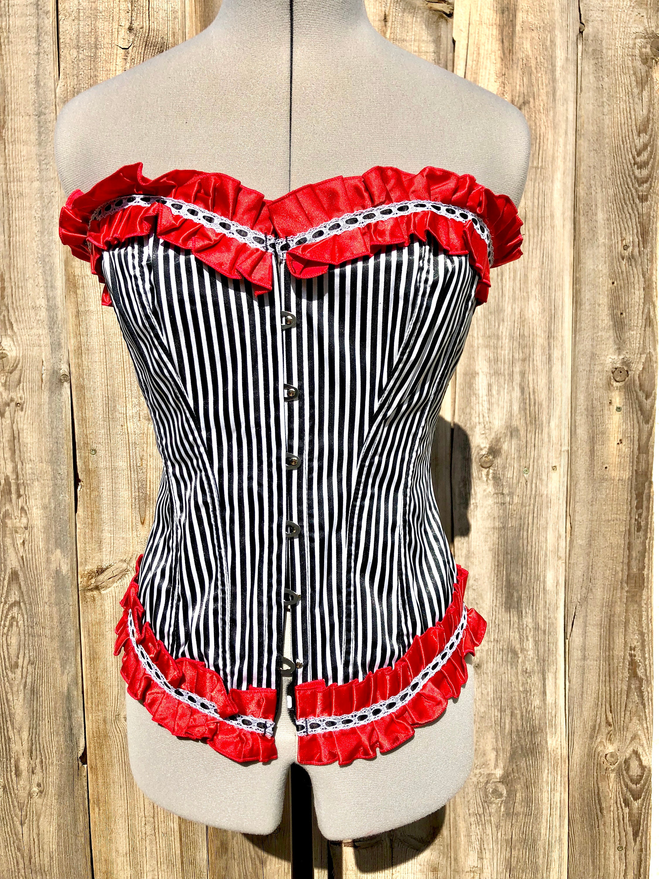 トップス theredthread S burlesque corset THEREDTHREAD】S burlesque corset