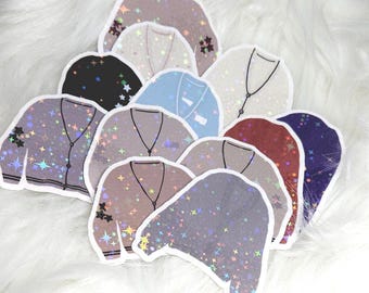 Cardigan Era Aesthetic Sticker, Cozy Sweater Weather Vinyl Decal, Music Era Inspired Design, Cottagecore Sweater Aesthetic, Cute Era Sticker
