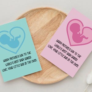 Happy 1st Mother’s Day Card | First Mother’s Day Gift | New Mom Greeting Card |Mother’s Day Card for New Mom |Personalized Mother’s Day Card