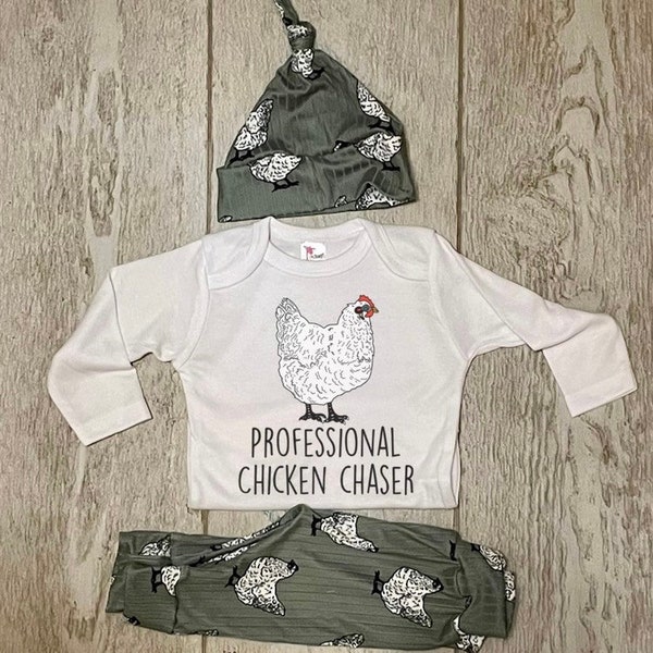 Collector Chickens Unisex Long Sleeve Loungewear Set main image 0