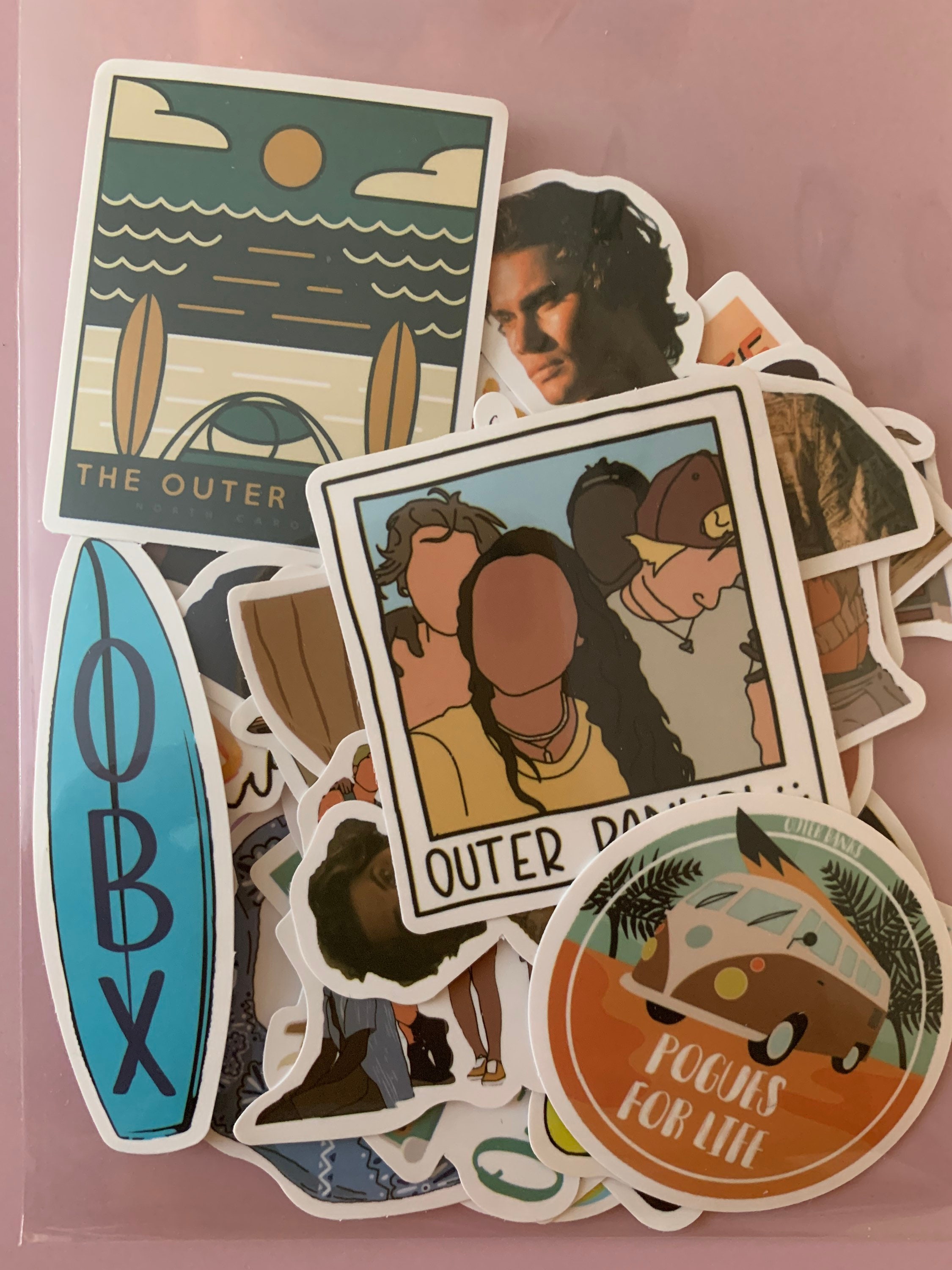 Outer Banks Stickers/ Outer Banks sticker packs / 25 or 50pck/ Etsy.de