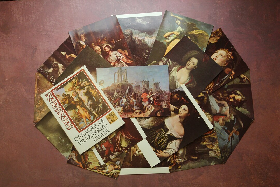 ART Postcards. RUBENS. Council of the GODS. Jupiter Venus. Etsy
