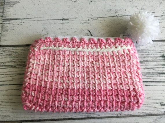 crochet coin purse with zipper