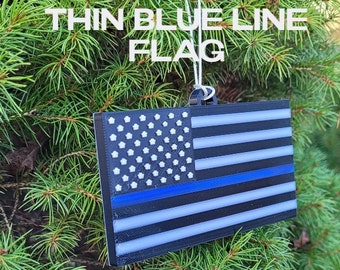 FITS SIG P226 SKULL THIN BLUE LINE FLAG Magazine Base Plate STICKERS, Set of 6