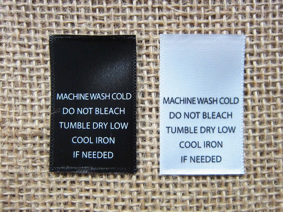 Eco-Friendly Satin Printed Labels Clothing Tag Maker - China Cloth