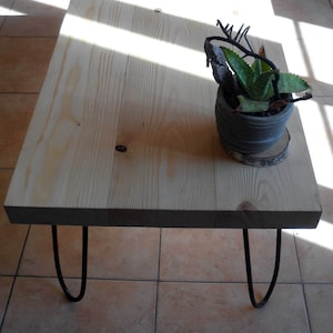 Scandinavian table, Scandinavian table, Table in pine, pinewood table, Coffee Table, low table, wood table, wooden table