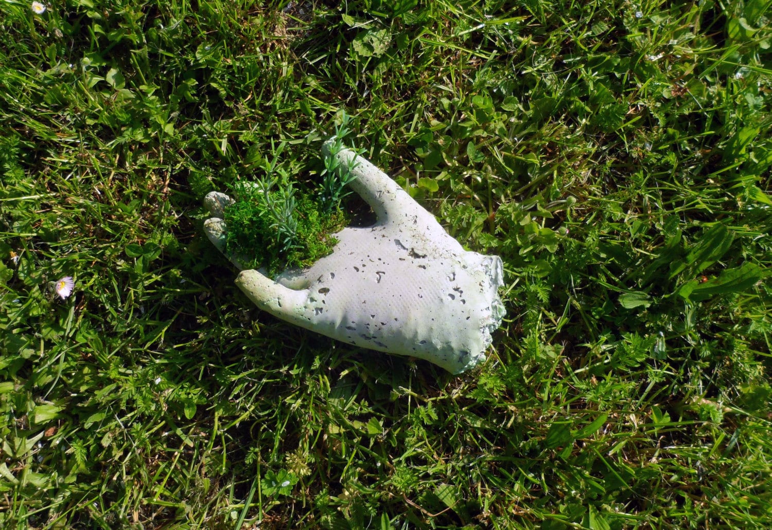 Sculpture hand cement cement hand sculpture | Etsy