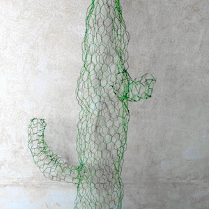 Cactus, escultura em malha, Cactus, escultura em malha