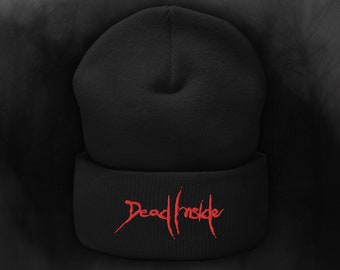 Gorro bordado "Dead Inside"