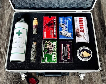 Resident Evil 4 Remake (2023) Full Size Attaché Case With Items