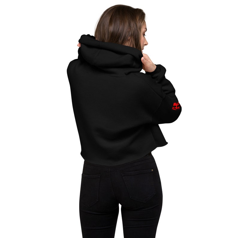 Resident Evil 4 Chainsaw Crop Hoodie