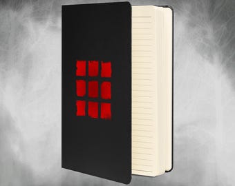 SH2 Red Squares Save Point hardcover dagboek