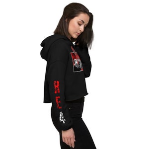 Resident Evil 4 Chainsaw Crop Hoodie