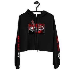 Resident Evil 4 Chainsaw Crop Hoodie