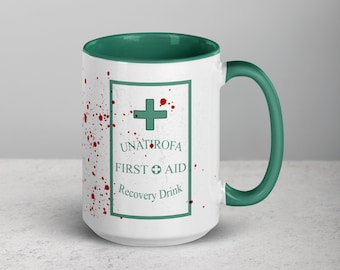 Resident Evil Blood Splatter First Aid Unatirofa Mug