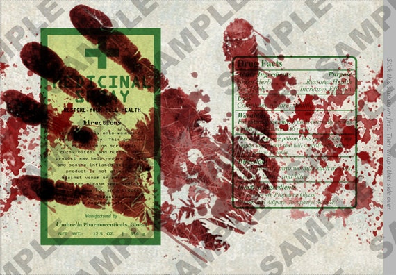 バイオハザード 救急スプレー&インクリボン コレクターズBOX バイオハザード 薬用スプレー 救急スプレー缶ラベル | デジタル