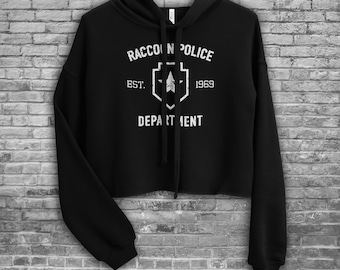 Resident Evil Raccoon Police Dept. Crop Hoodie
