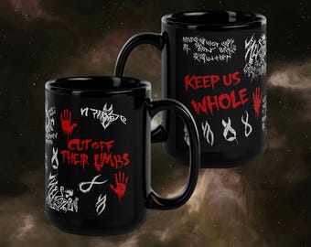 Dead Space Graffiti Mug