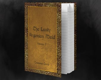 La lujuriosa doncella argonia, vol. 1, cuaderno de tapa dura